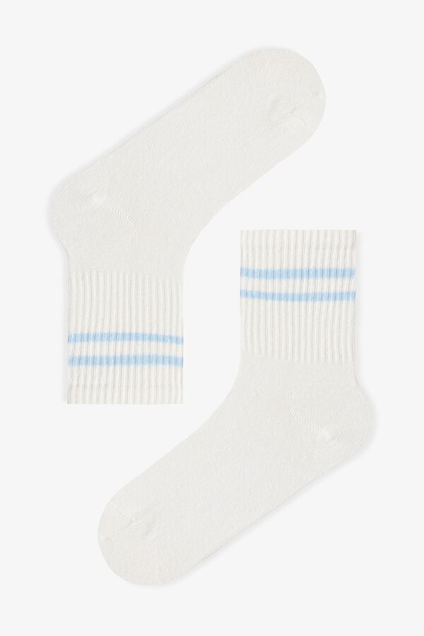 Penti Striped 5-pack ankle socks printed