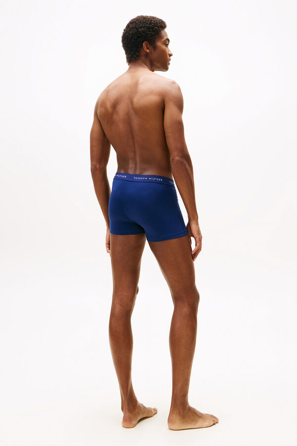 Tommy Jeans Pacote com 3 Boxers de Algodão estampado