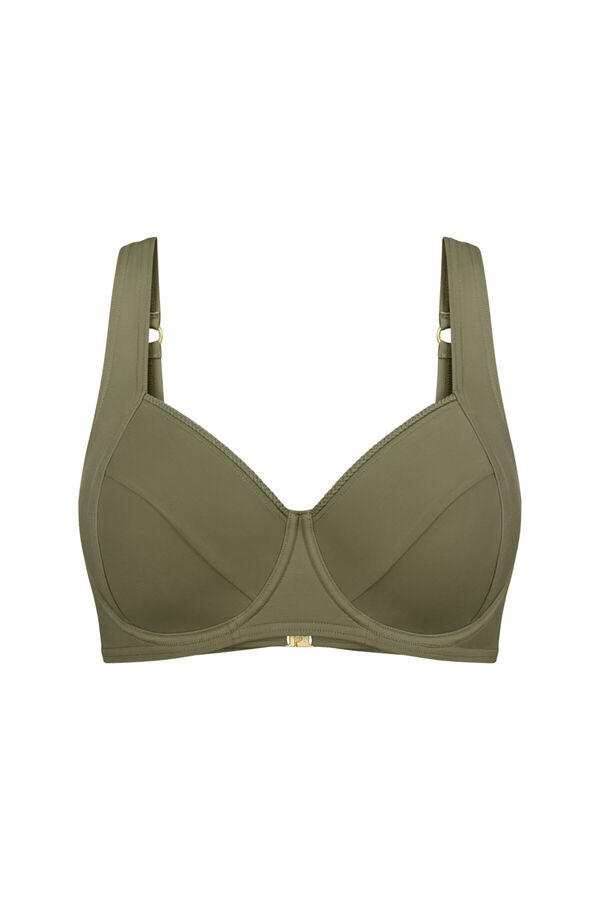 Triumph underwired bikini top Kaki