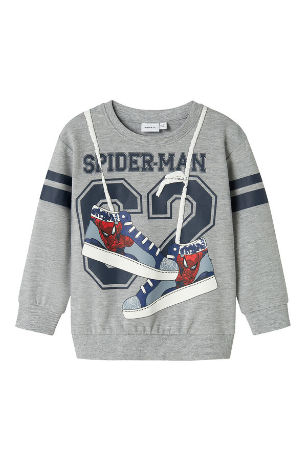 Name it Spiderman Sweatshirt f&uuml;r Jungen Grau