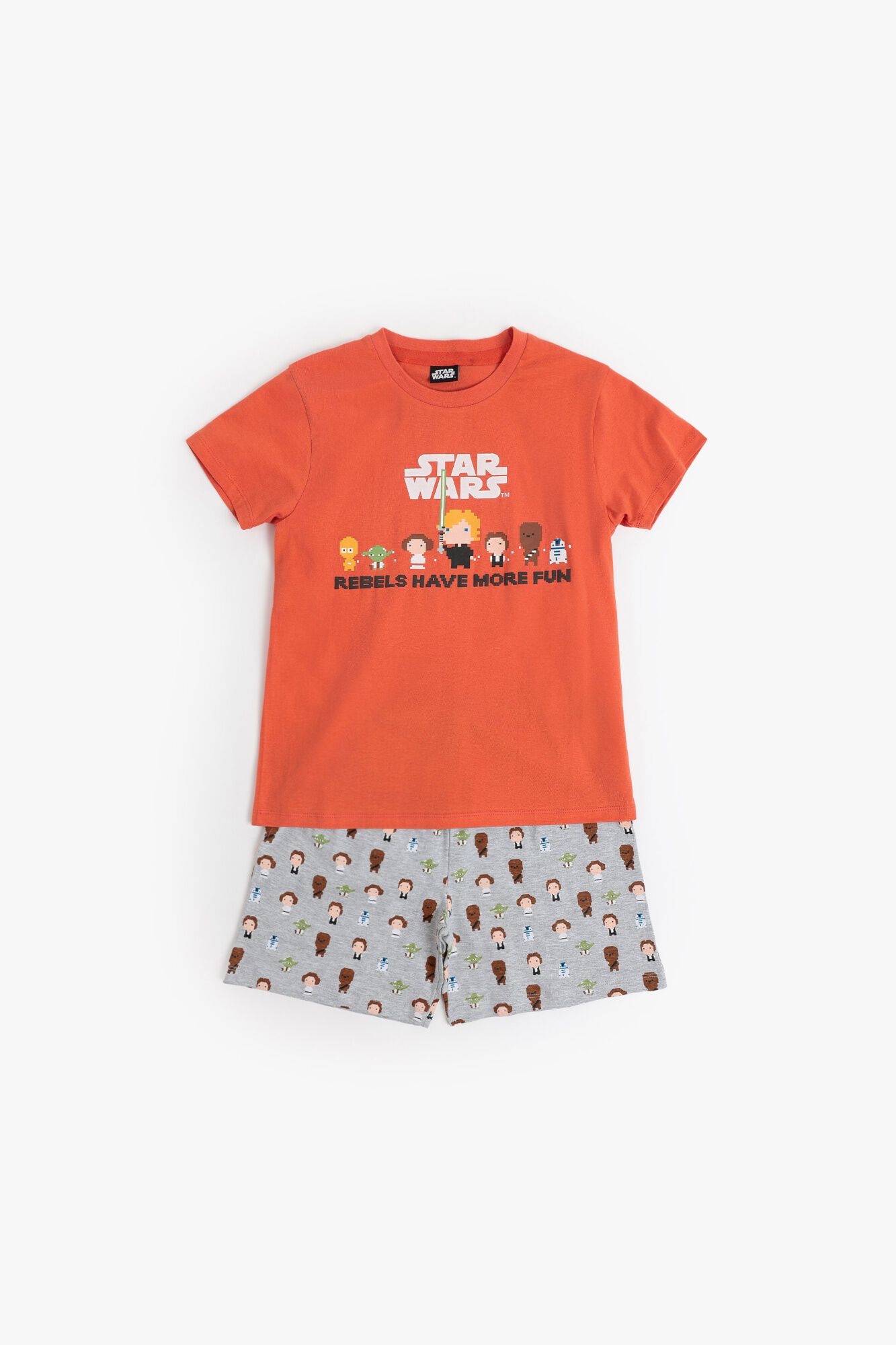 Admas Pijama curto pixel Star Wars