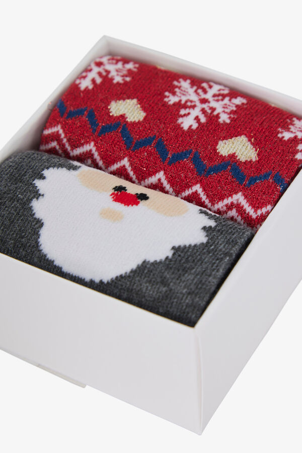 Womensecret Christmas socks Crvena
