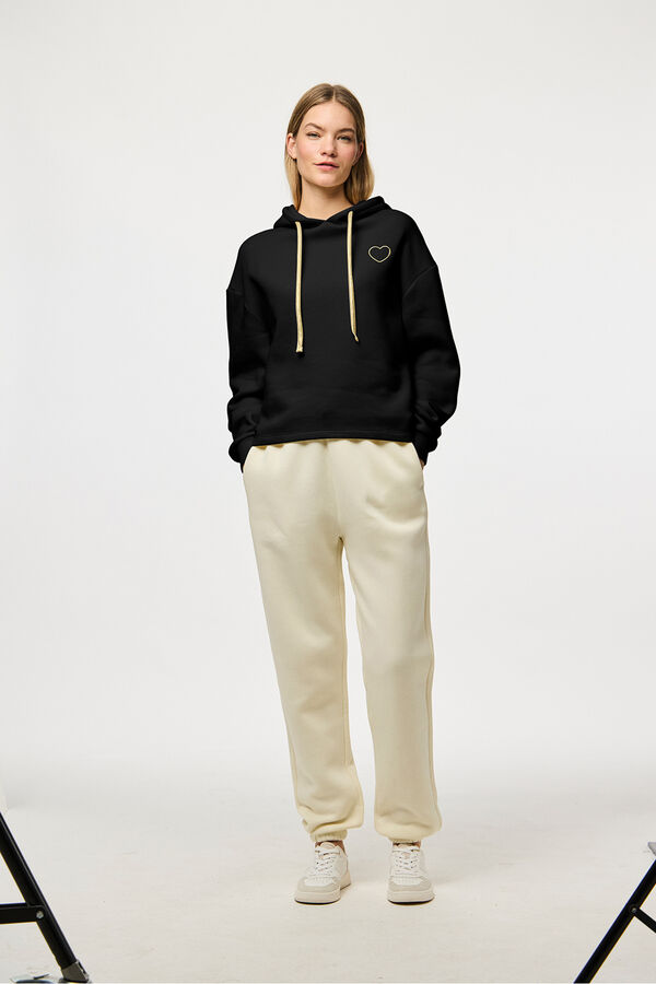 Pieces Sweatshirt​ Schwarz