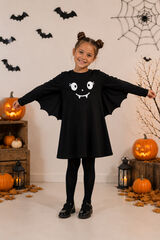 Name it Long sleeve regular dress black