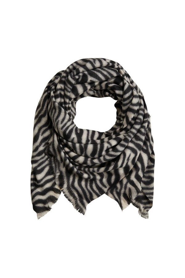 Pieces Cachecol comprido com estampado print branco