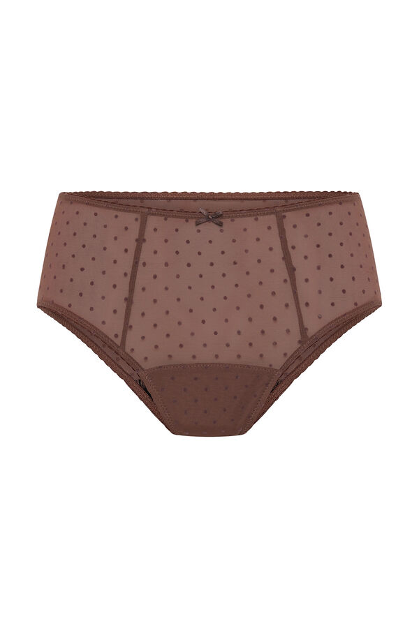 Modibodi Braga menstrual alta marr&oacute;n