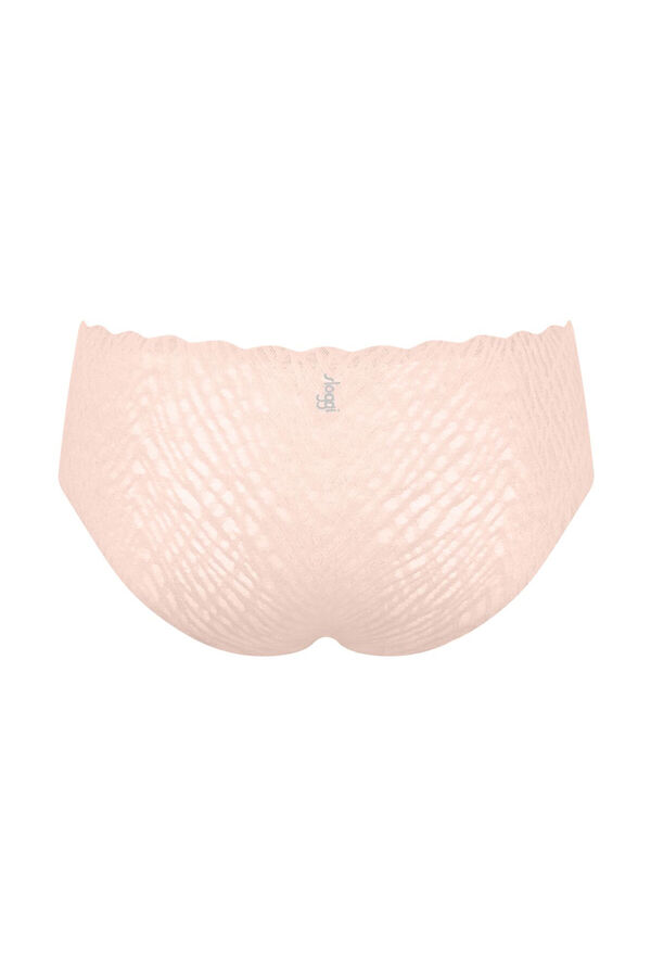 Sloggi Classic lace hip panty pink