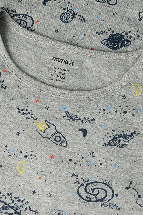 Name it Pijama de ni&ntilde;o space gris