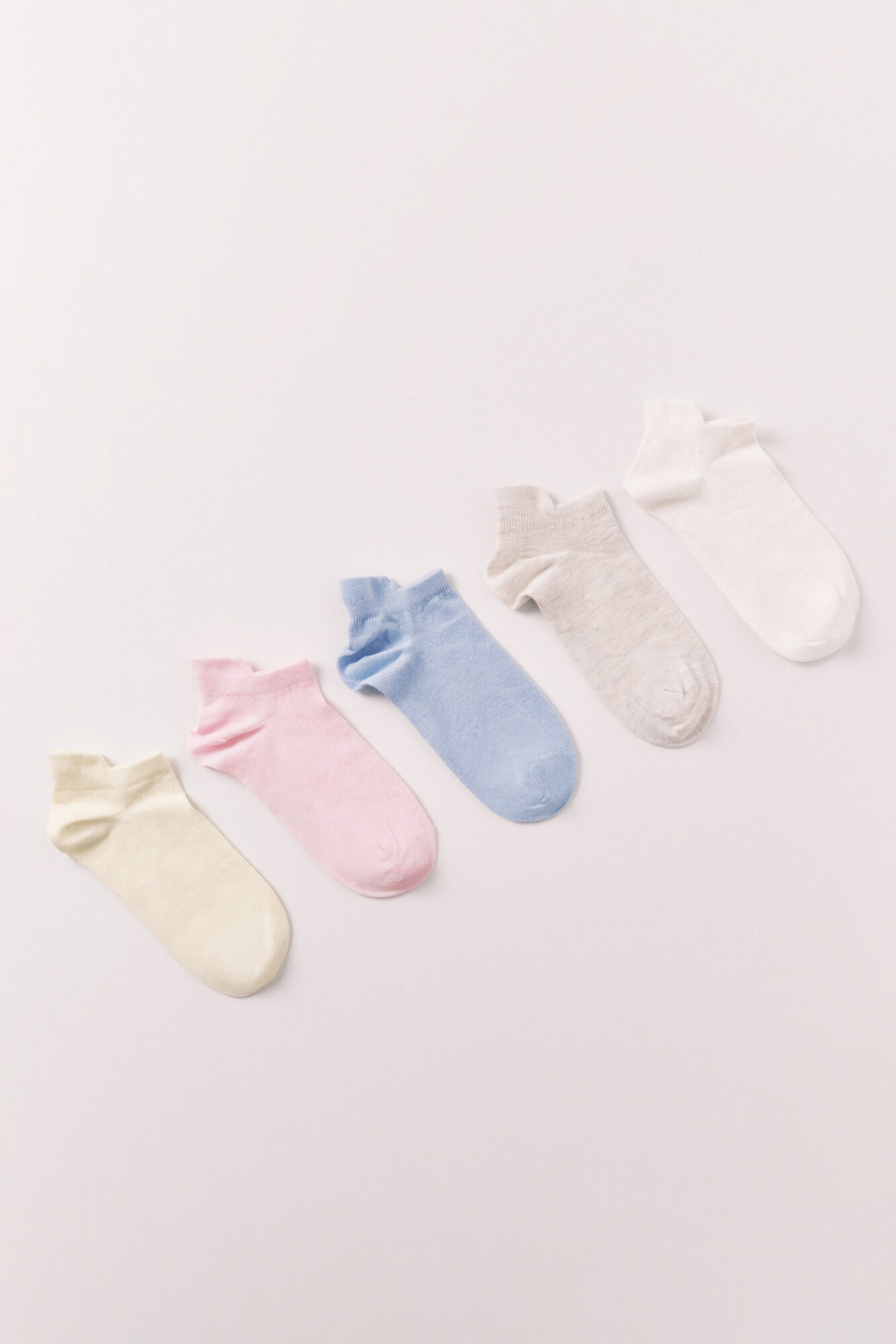 Women'secret Pack 5 calcetines cortos deportivos variados