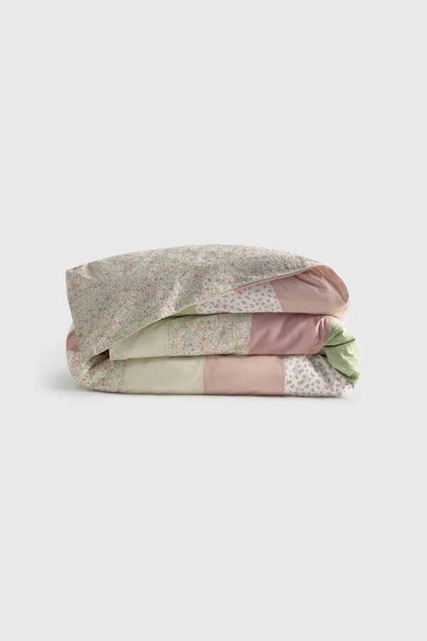 Textura Patchwork-Bettbezug mit Print