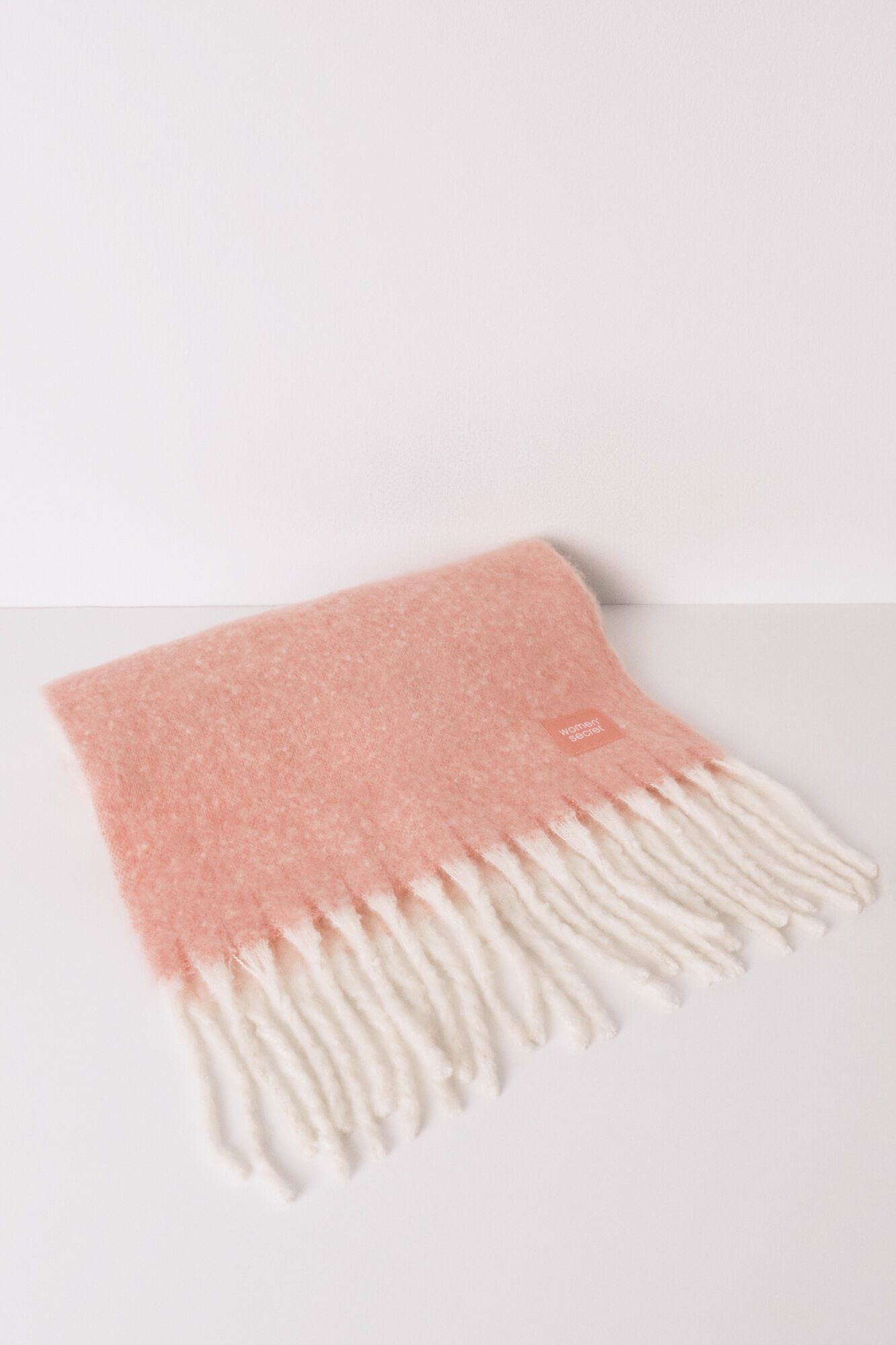 Women'secret &Eacute;charpe effet mohair imprim&eacute; blocs