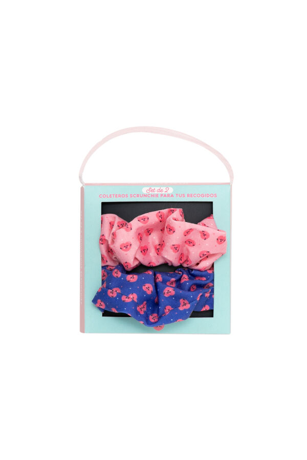 Womensecret Two-pack scrunchies - Heart Ružičasta