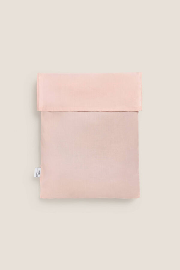 Womensecret Organic cotton fitted sheet pink