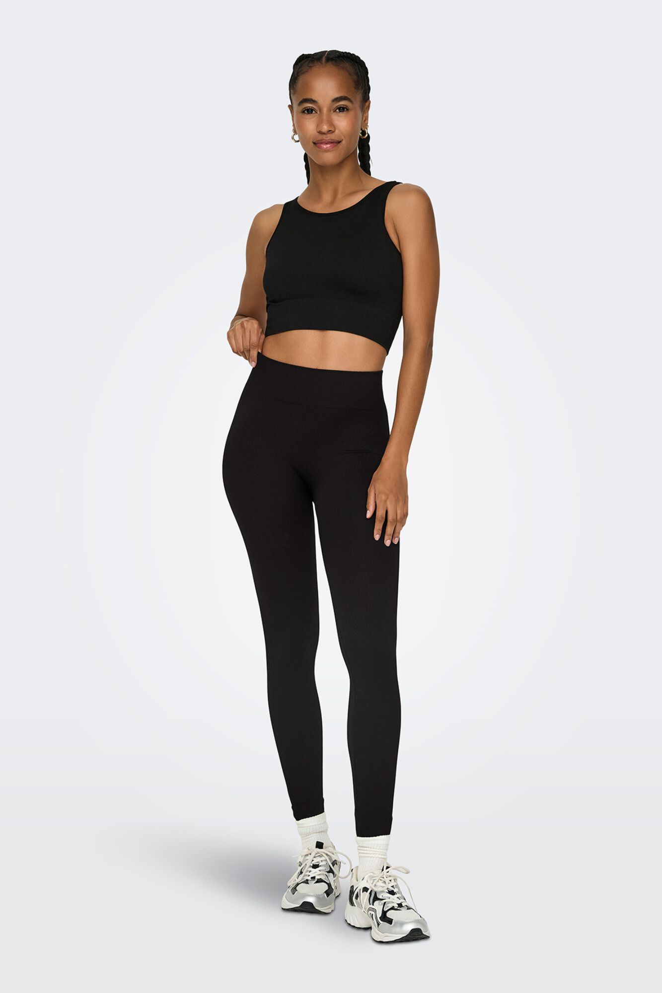 Only Play Legging largo el&aacute;stico de canal&eacute;