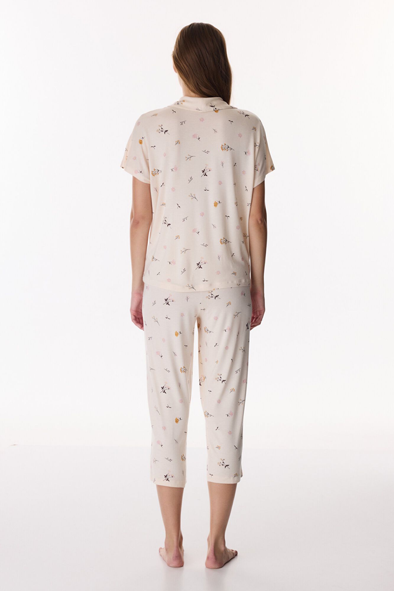 Penti Conjunto de pijama con camiseta estampada y pantalones capri Margot