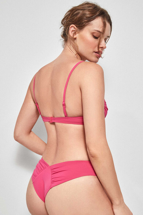 Womensecret V-front Brazilian panty pink