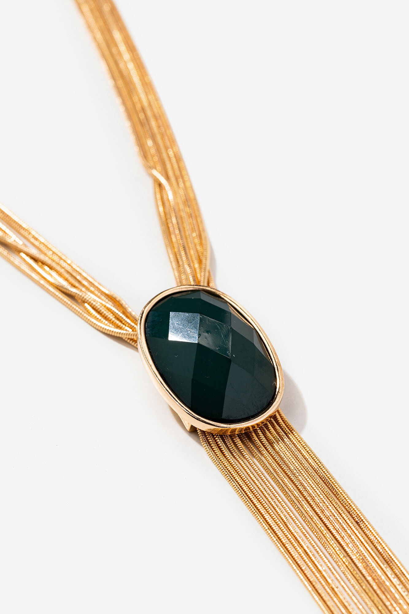 Vilanova Collar de Hilos con Colgante Ovalado