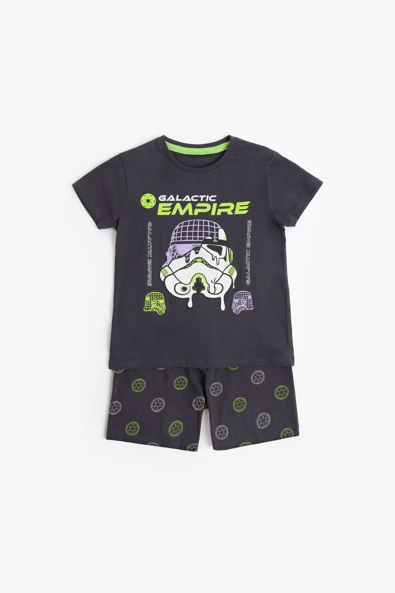 Admas Pijama corto neon Star Wars imperio