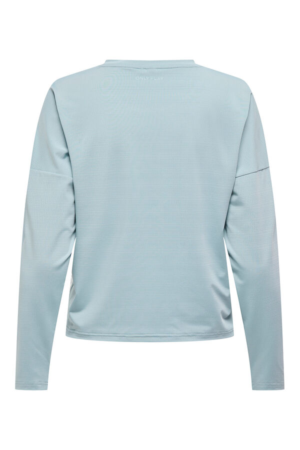 Only Play Atmungsaktives Sweatshirt Grau