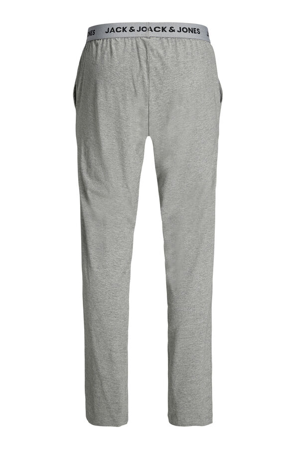 Womensecret Pyjama trousers with waistband logo Grau