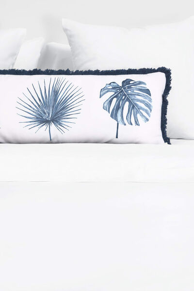Womensecret Bettlaken aus Baumwollsatin. Bett 150-160 cm. Weiß