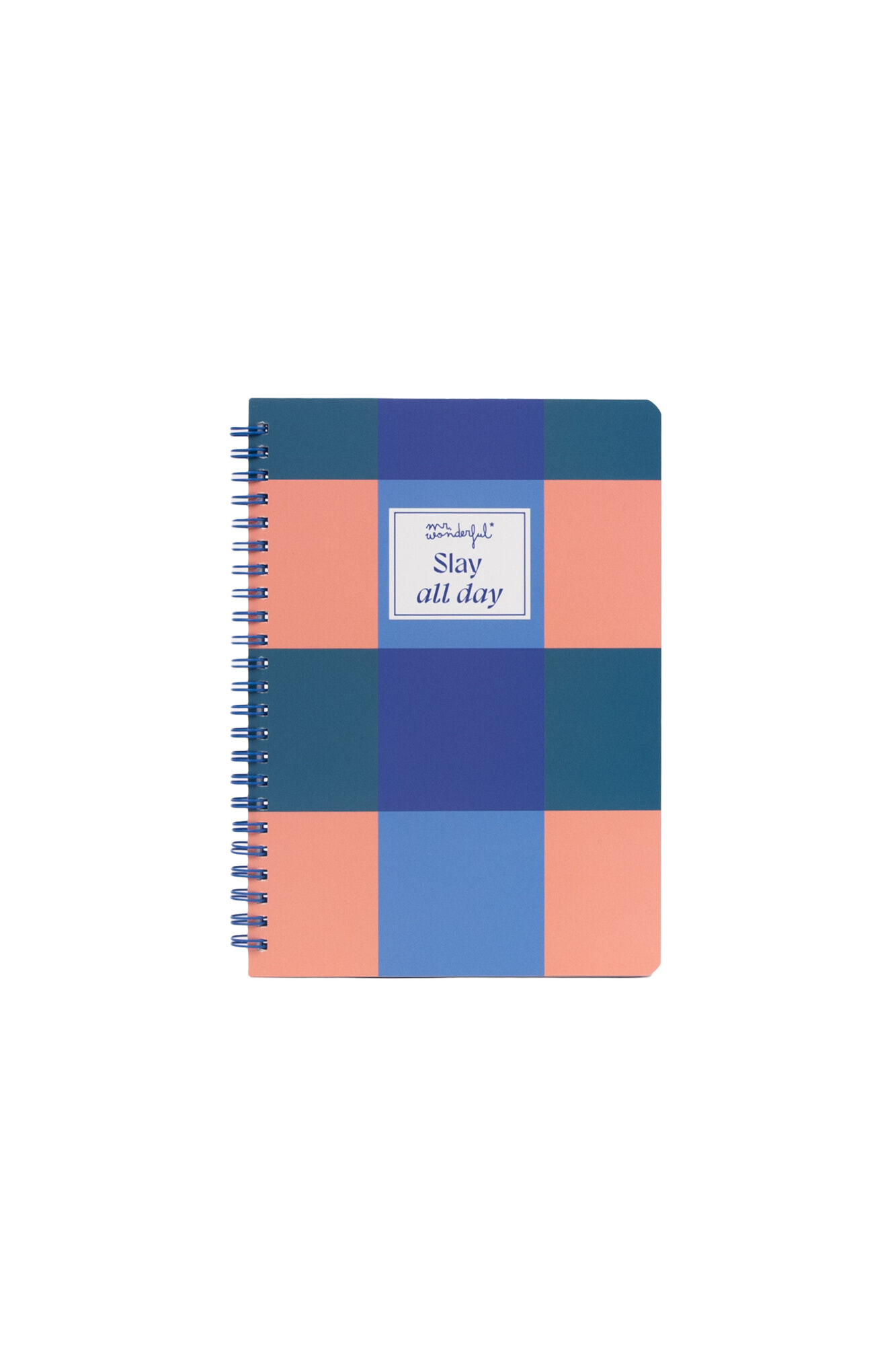 Mr. Wonderful Caderno A5 After Class - Slay all day