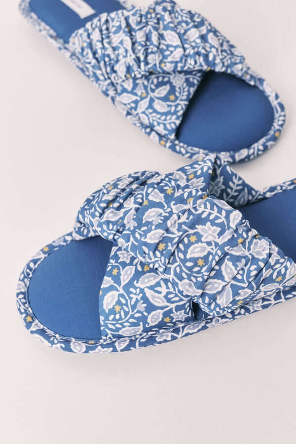 Women'secret Blue slippers travel pack blue