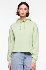 Womensecret Essential hoodie vert