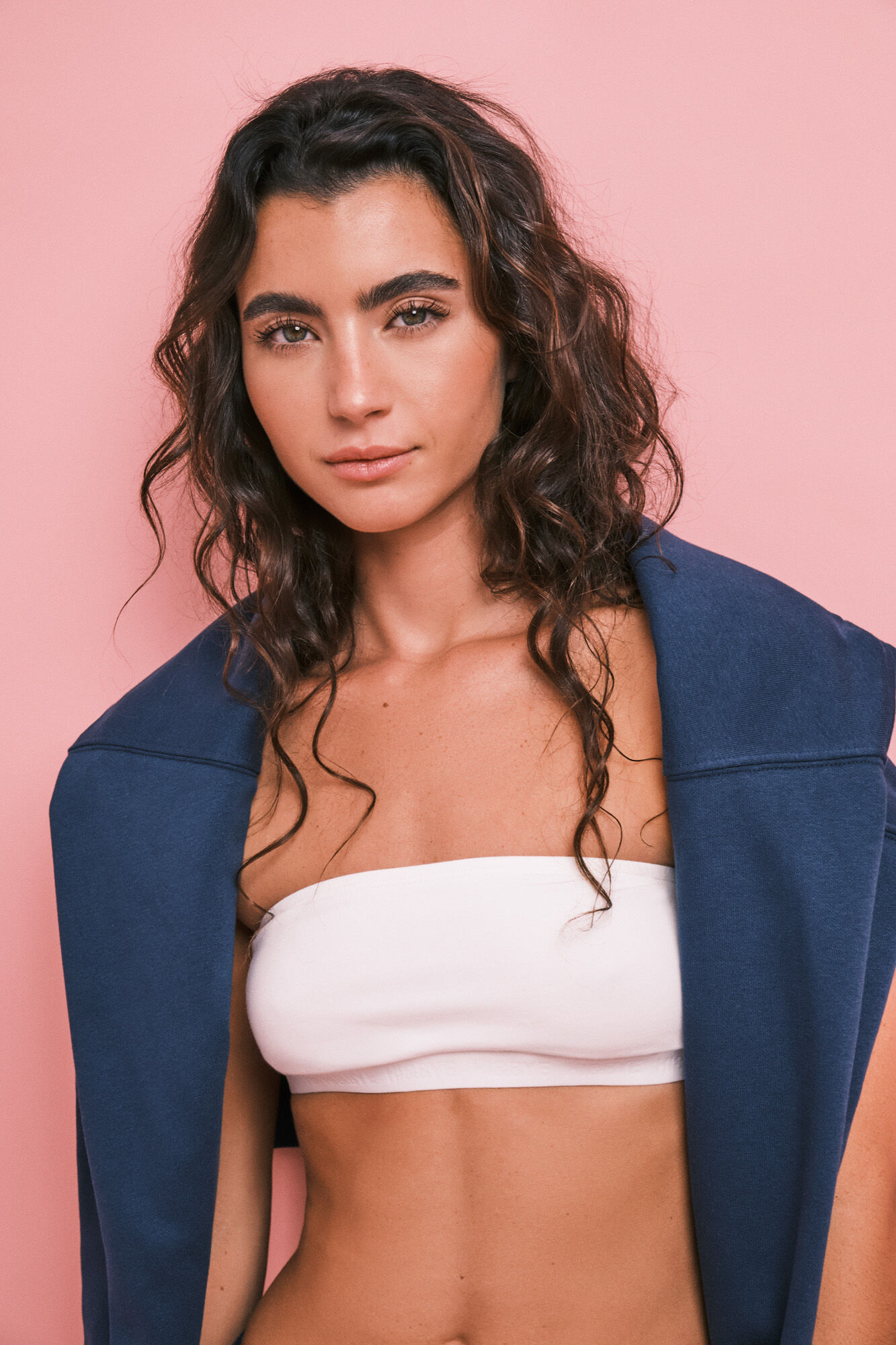 HI&BYE Beli bandeau top grudnjak