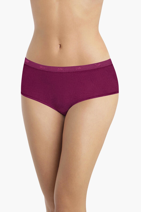 DIM Pack de 3 culottes em v&aacute;rias cores estampado