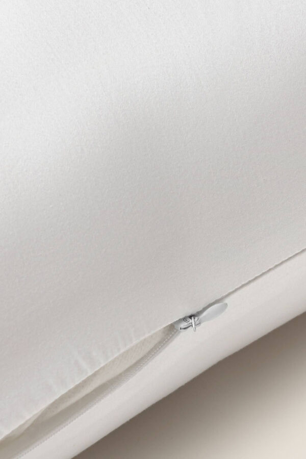 Womensecret Cotton sateen cushion cover blanc