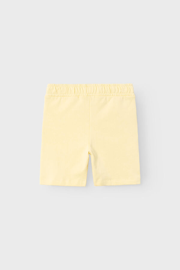 Womensecret Boys' Bermuda shorts with zips Žuta