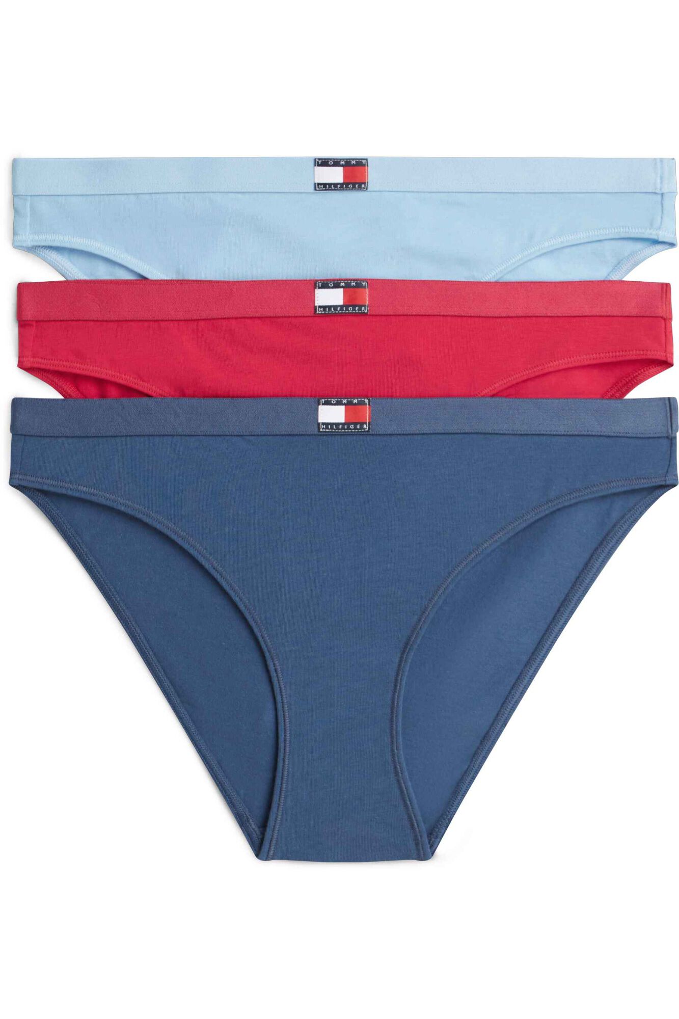 Tommy Underwear Pack de tres bragas tipo bikini tommy
