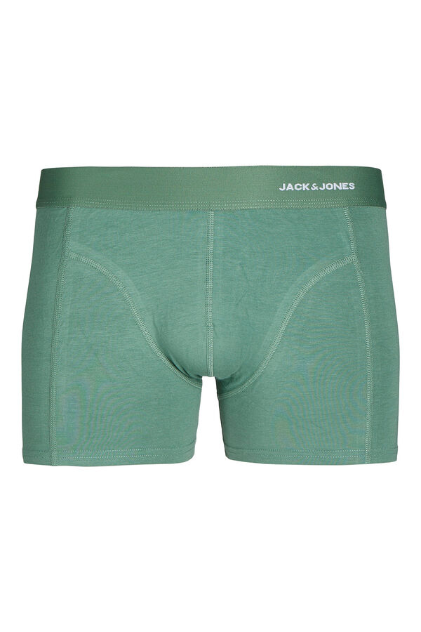 Jack & Jones Pack 3 boxers microfibra verde