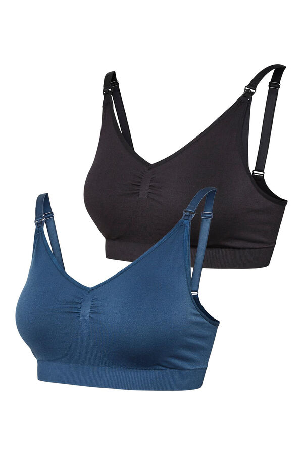 Mamalicious Pack of two maternity/nursing bras imprim&eacute;