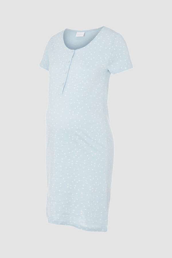 Mamalicious Camis&oacute;n de lactancia  azul