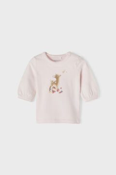 Womensecret T-shirt manga comprido bebé menina rosa