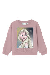 Name it Sweatshirt Frozen para meninas rosa