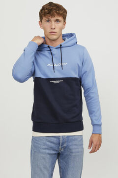Womensecret Colour block sweatshirt blue