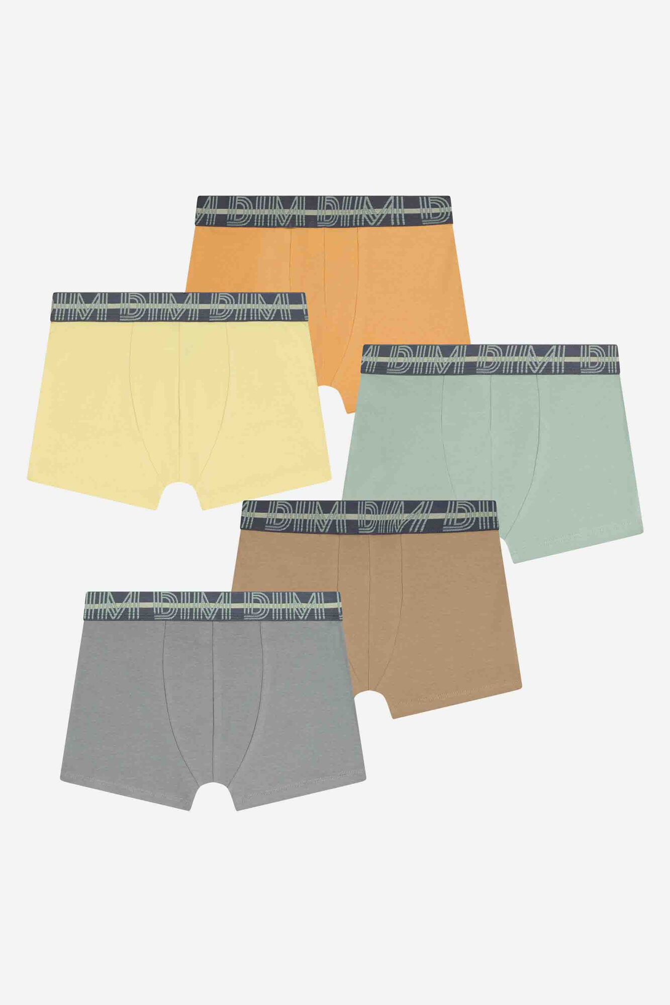 DIM Pack de 5 b&oacute;xers DIM Cotton Stretch 