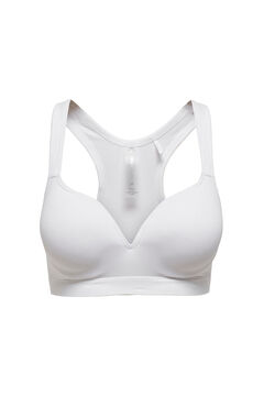 Womensecret Medium intensity sports bra white
