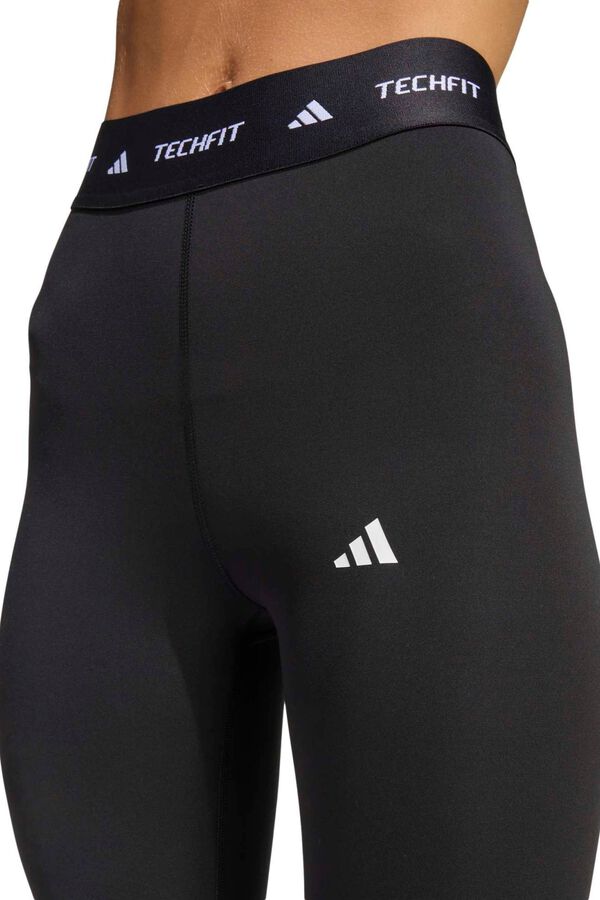 Adidas Mallas de compresi&oacute;n Techfit azul