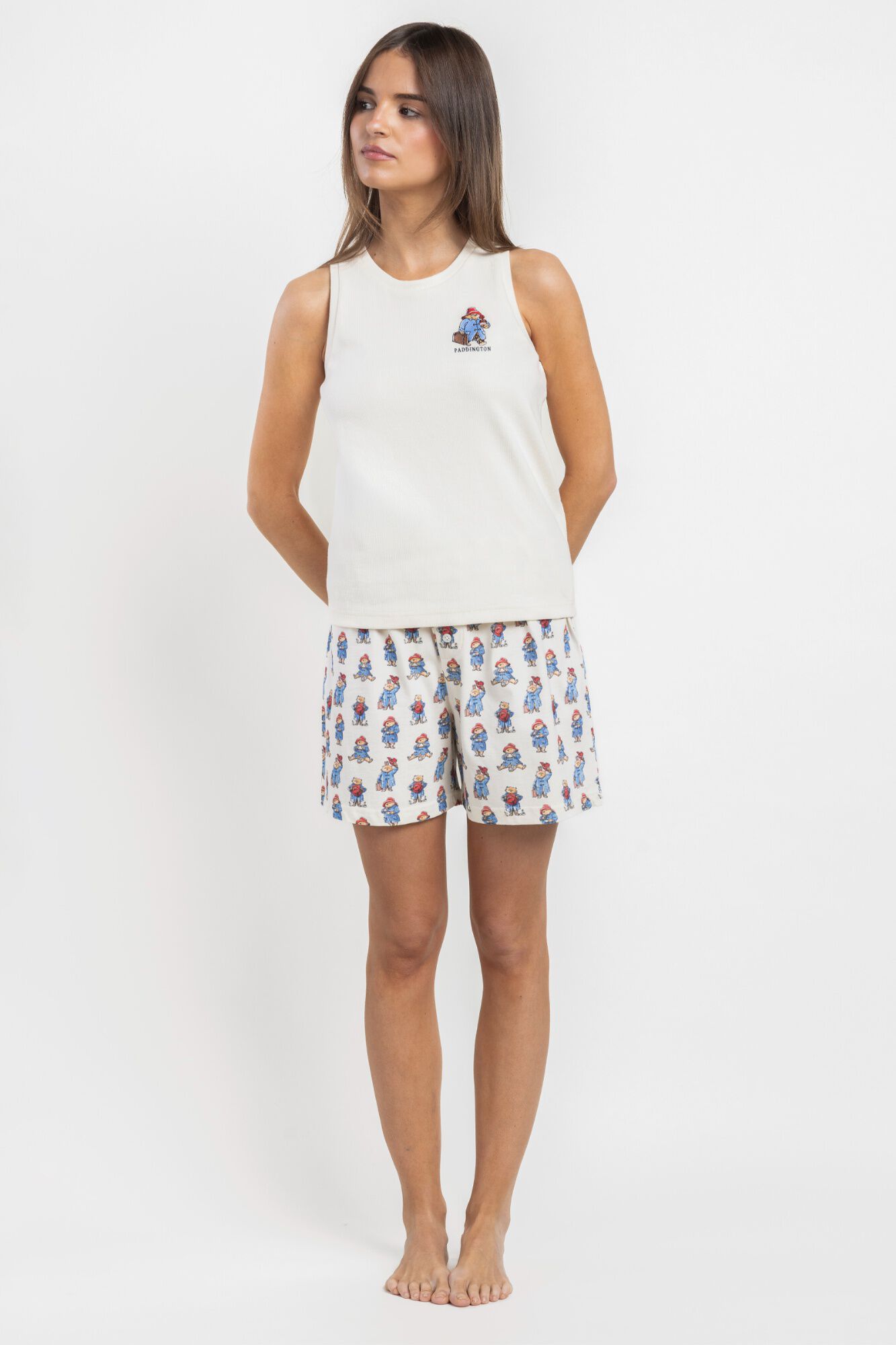 Admas Pijama curto sem mangas Paddington