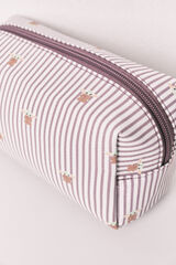 Women'secret Striped vanity case Baby Yoda beige