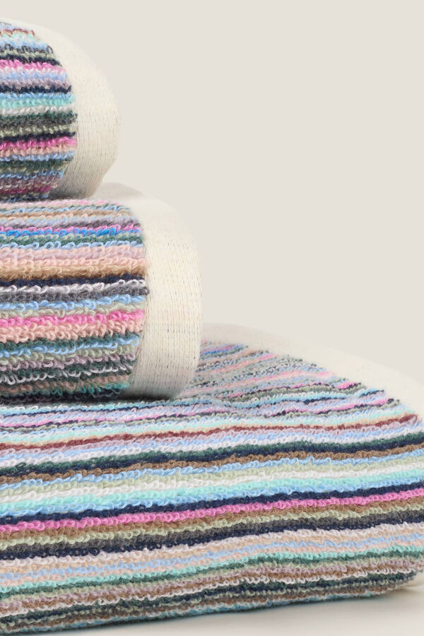 Womensecret Recycled yarn bath towel rávasalt mintás
