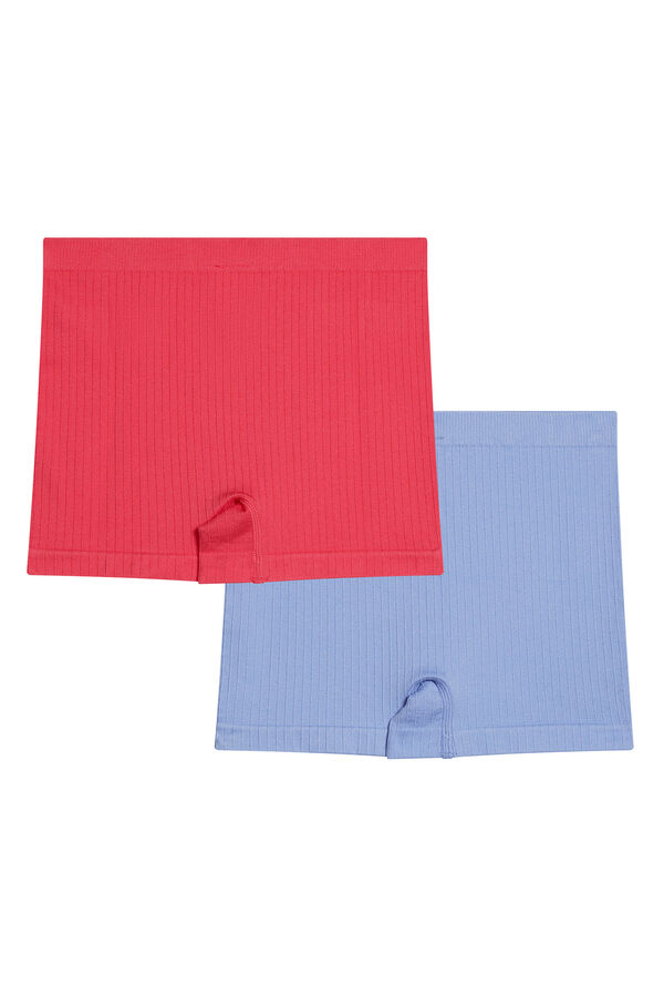 DIM Pack of 2 seamless girl's culottes imprim&eacute;