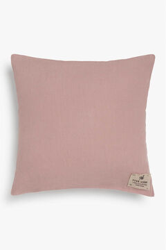 Womensecret Capa de almofada em Linho 45x45 Cor-de-rosa rosa