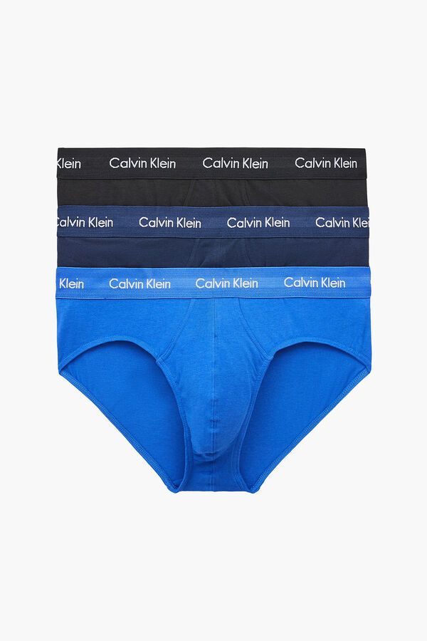 Womensecret Calvin Klein cotton briefs with waistband printed