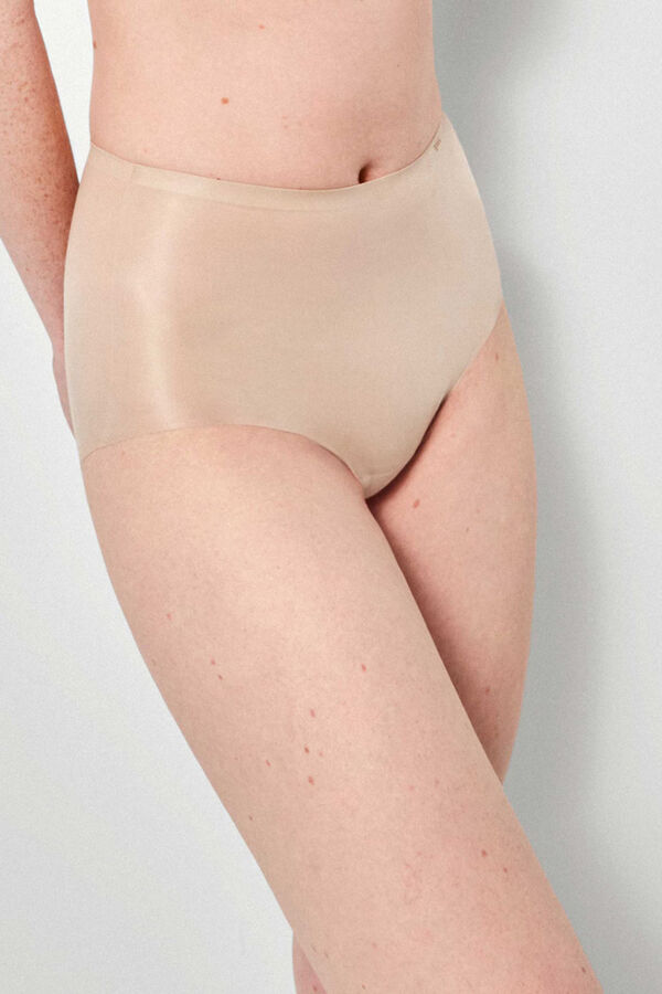 Womensecret Seamless high waist panty nude