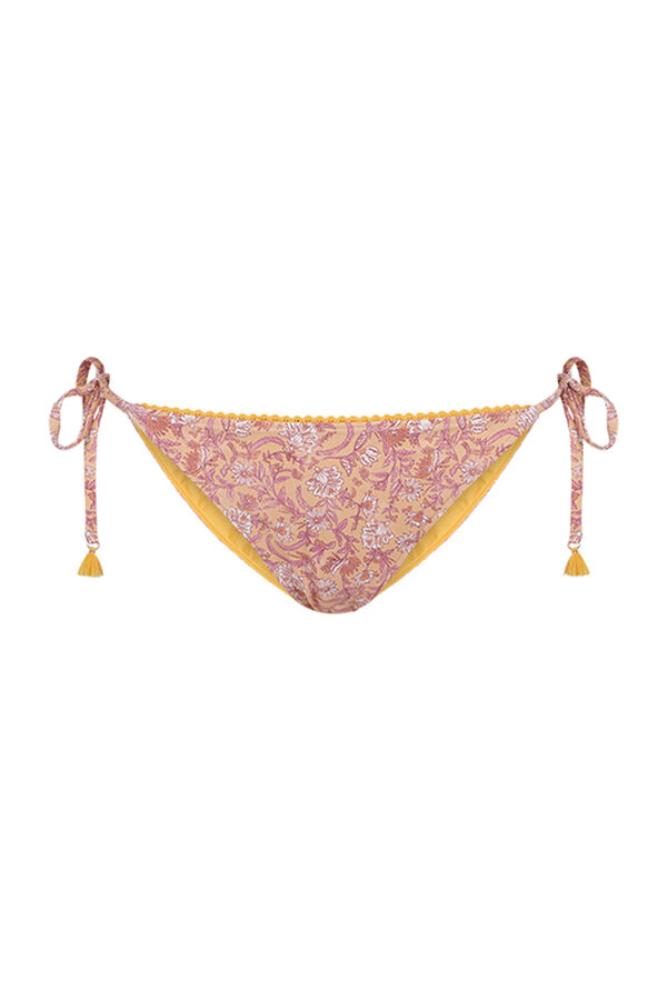 Womensecret Classic floral print bikini bottoms printed